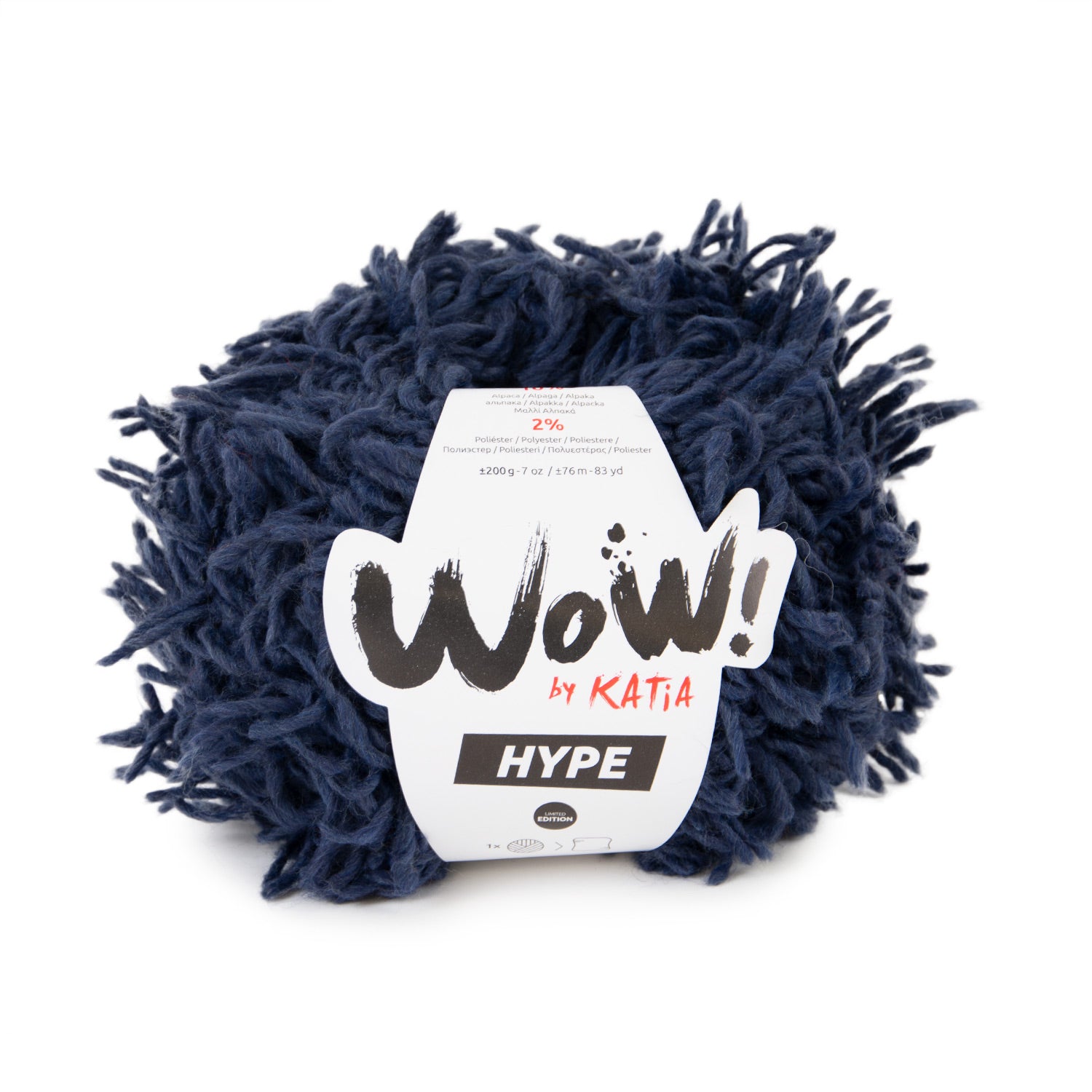 Katia WOW Hype - Hilo Voluminoso y Suave para Proyectos Modernos