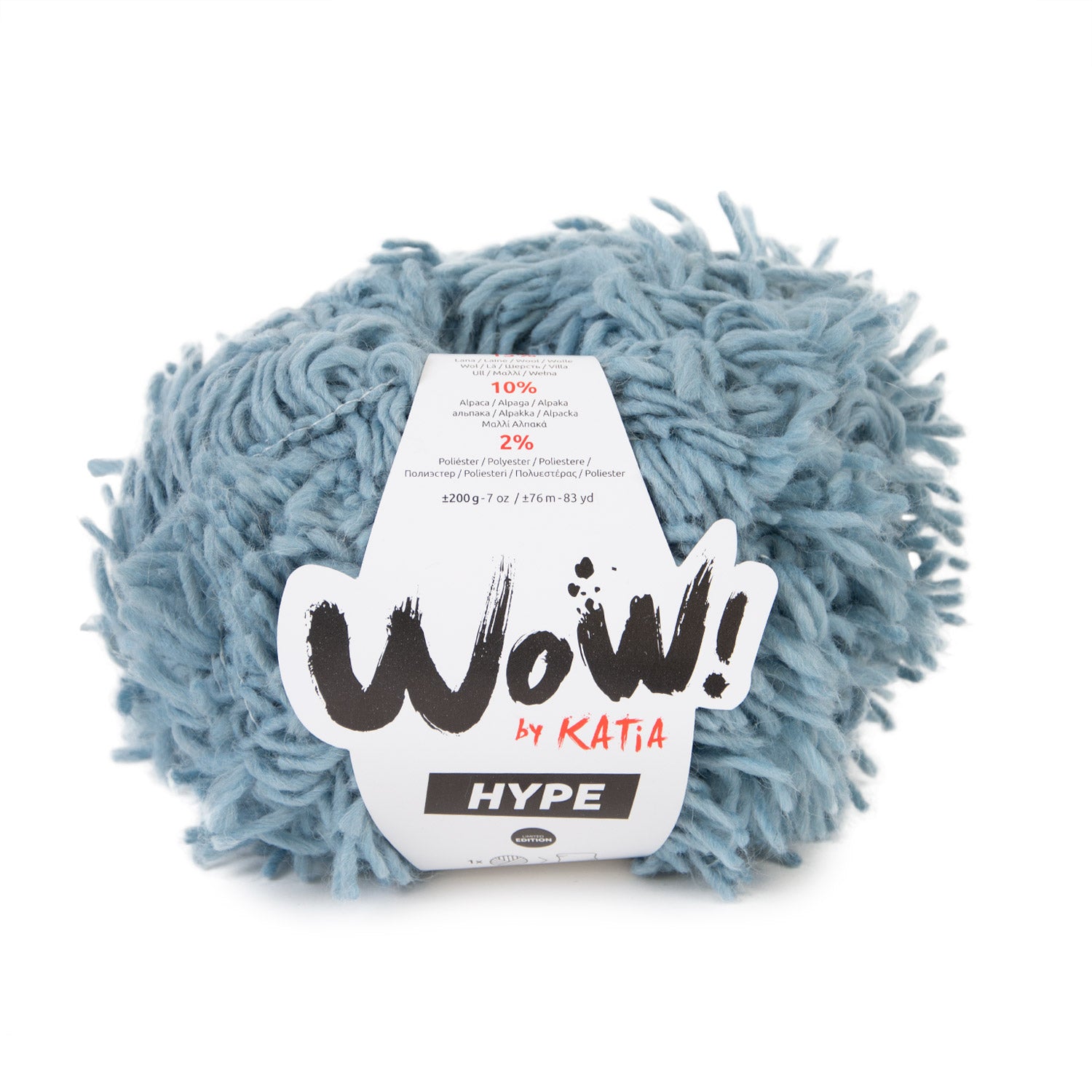 Katia WOW Hype - Hilo Voluminoso y Suave para Proyectos Modernos