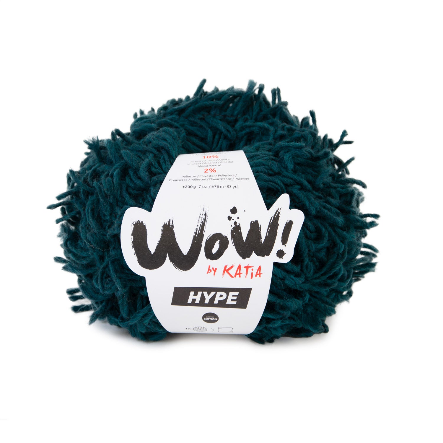 Katia WOW Hype - Hilo Voluminoso y Suave para Proyectos Modernos