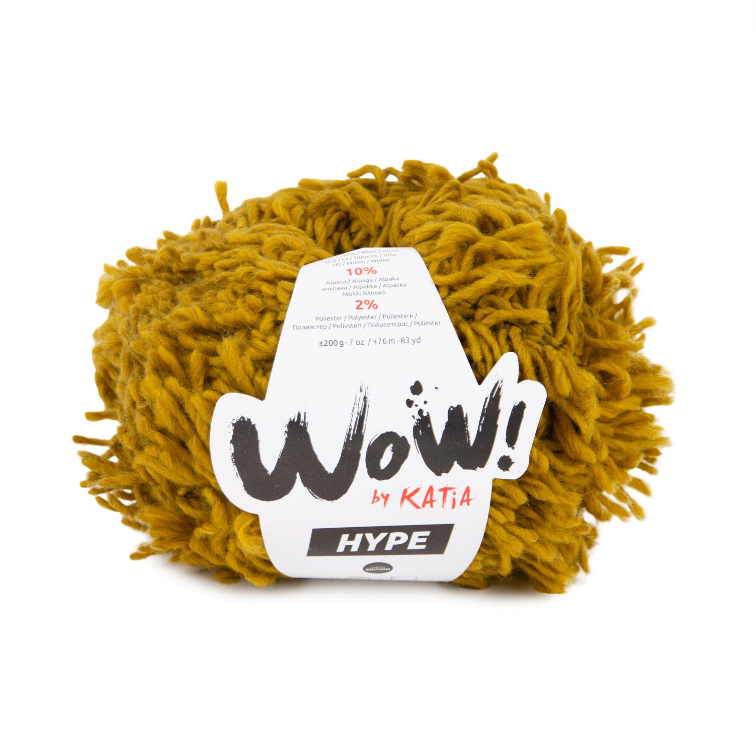 Katia WOW Hype - Hilo Voluminoso y Suave para Proyectos Modernos
