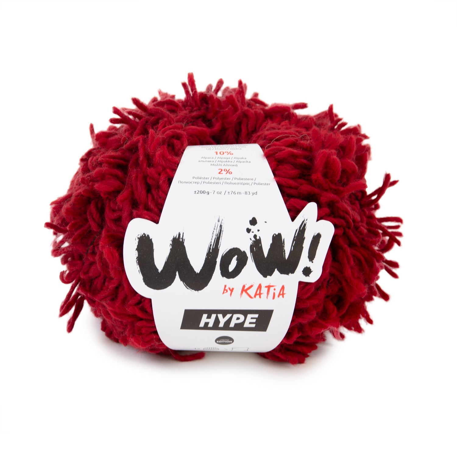 Katia WOW Hype - Hilo Voluminoso y Suave para Proyectos Modernos