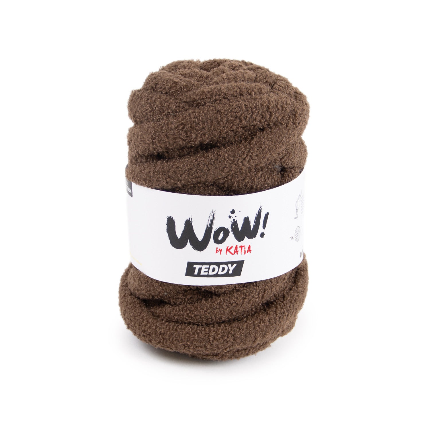 Katia WOW Teddy - Hilo de Peluche Rizado para Proyectos Modernos y Acogedores