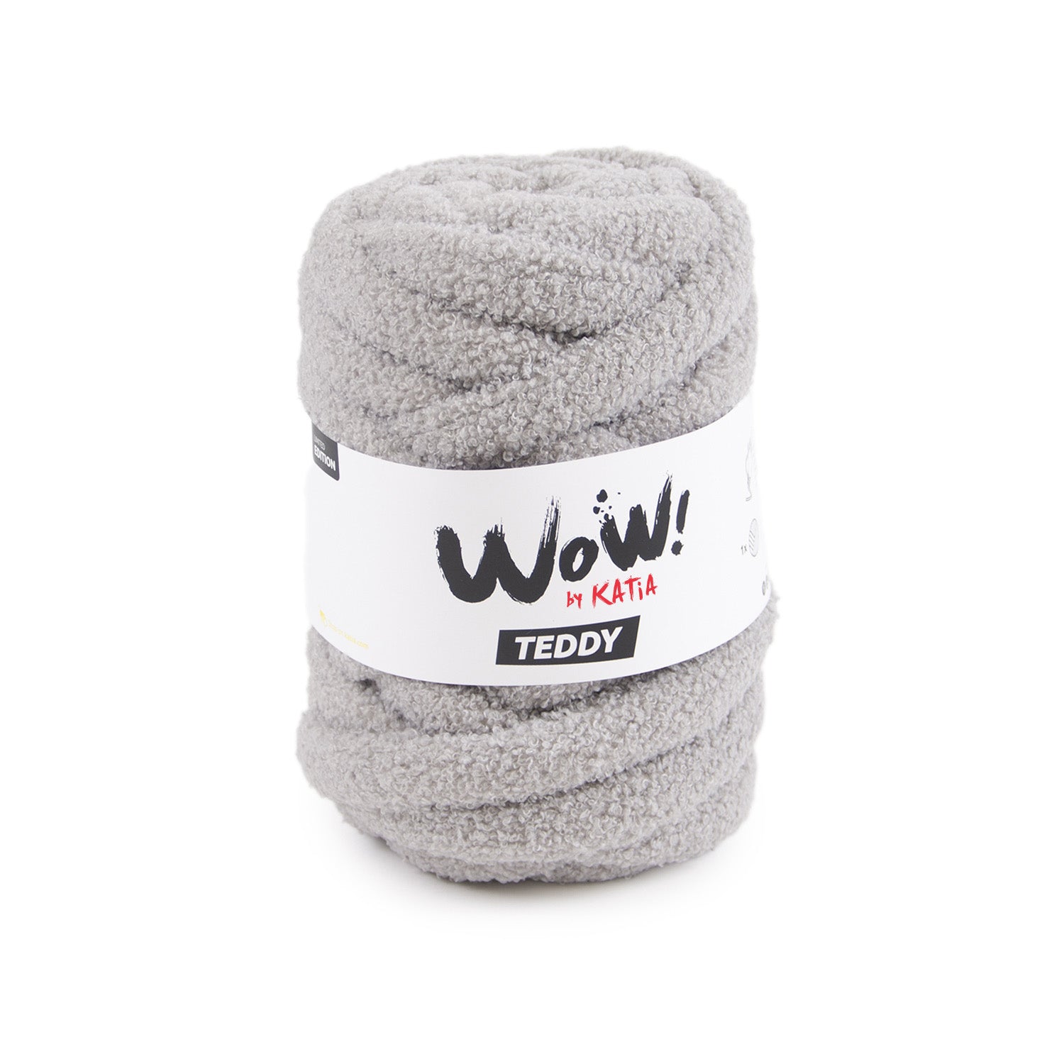 Katia WOW Teddy - Hilo de Peluche Rizado para Proyectos Modernos y Acogedores