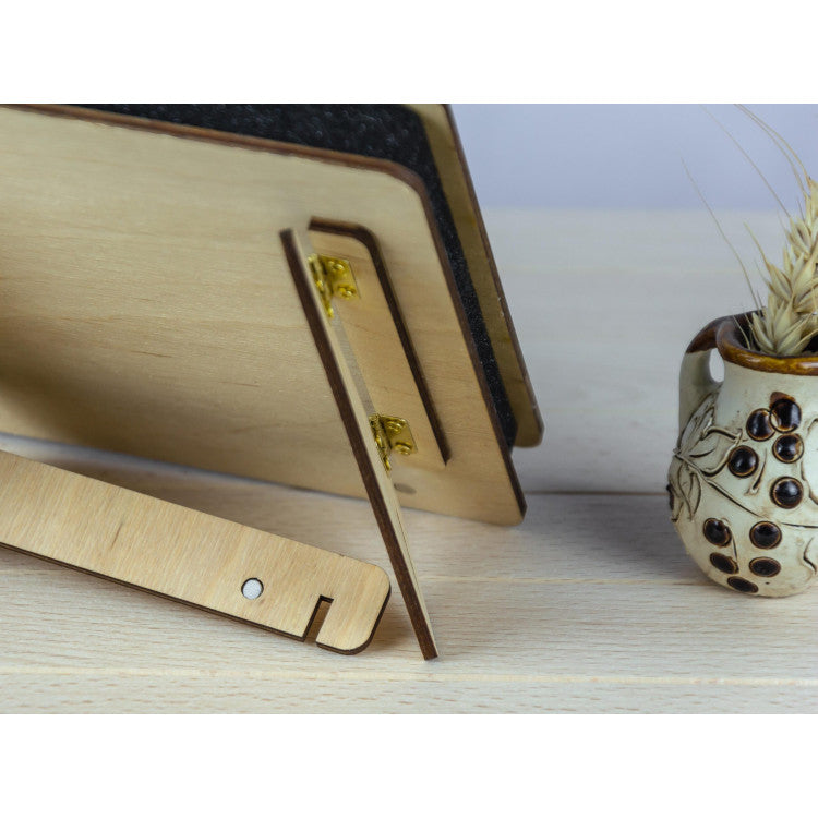 Organizador de agujas en base de madera, 180 orificios OG-083