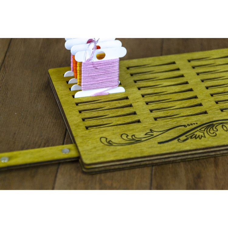 Soporte para bobinas PB-011X10 | Organizador de hilos para bordado y costura