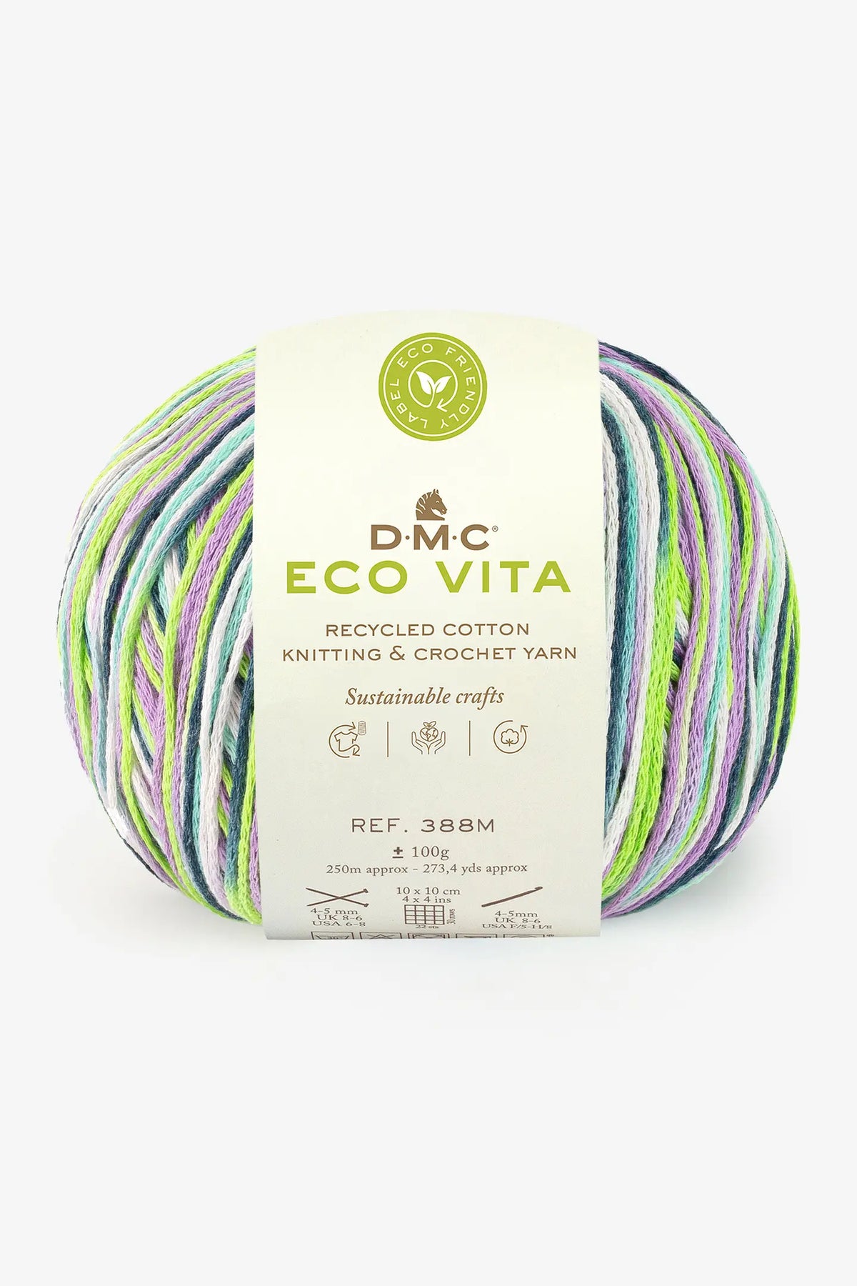 Eco Vita Multicolor de DMC, referencia de color 601