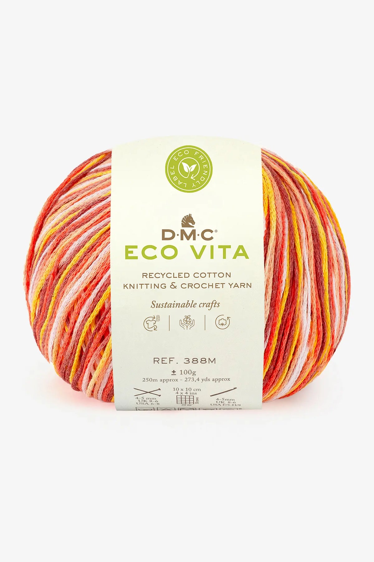 Eco Vita Multicolor de DMC, referencia de color 606