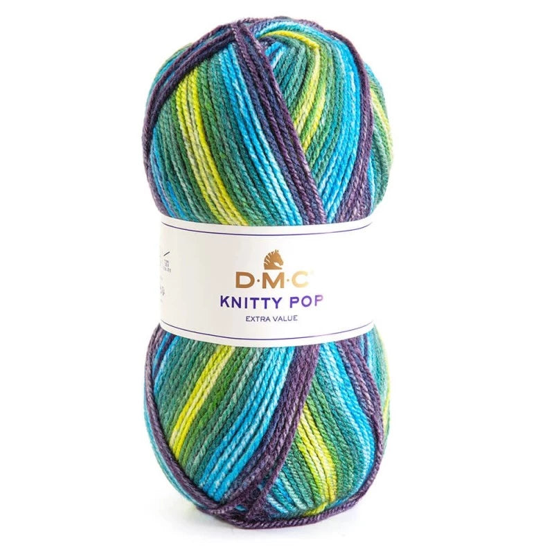 Knitty Pop - Hilo Acrílico Multicolor de Alta Calidad