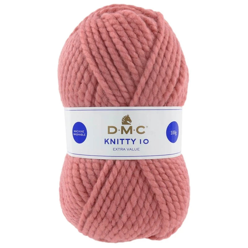 Lana Knitty 10 - Sintética Super Chunky para Prendas Ligeras y Modernas