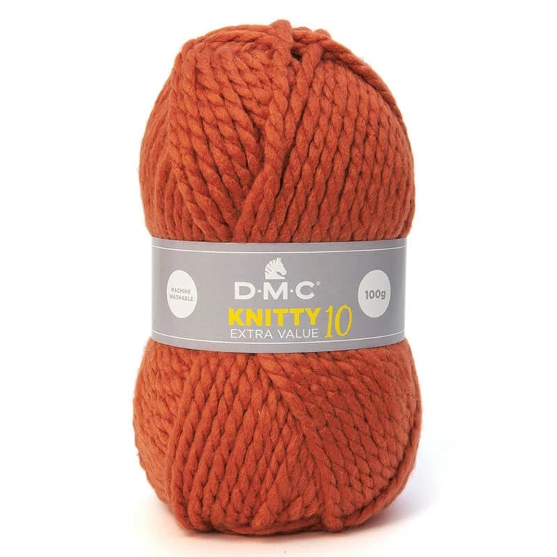 Lana Knitty 10 - Sintética Super Chunky para Prendas Ligeras y Modernas