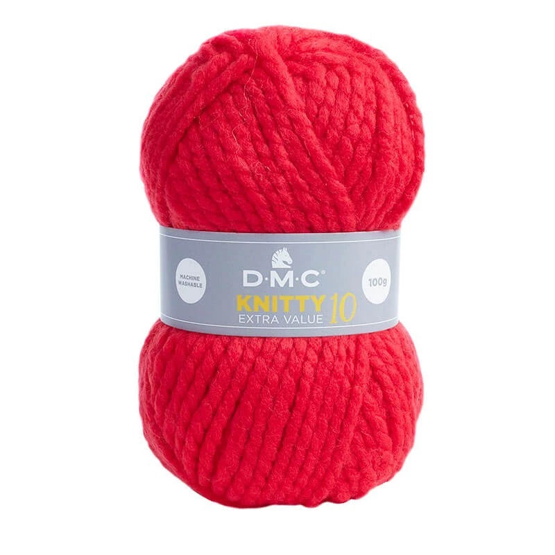 Lana Knitty 10 - Sintética Super Chunky para Prendas Ligeras y Modernas