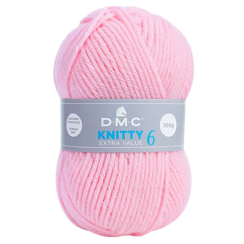 Knitty 6 - Lana Acrílica Gruesa, Suave y Fácil de Cuidar