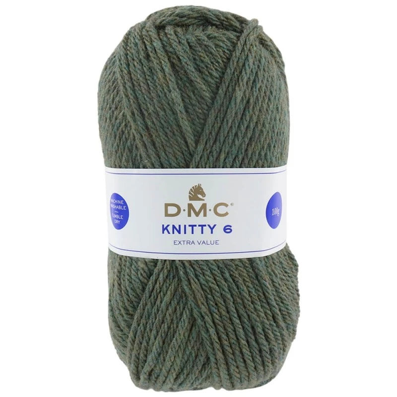 Knitty 6 - Lana Acrílica Gruesa, Suave y Fácil de Cuidar