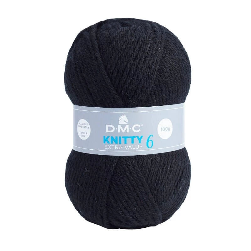 Knitty 6 - Lana Acrílica Gruesa, Suave y Fácil de Cuidar