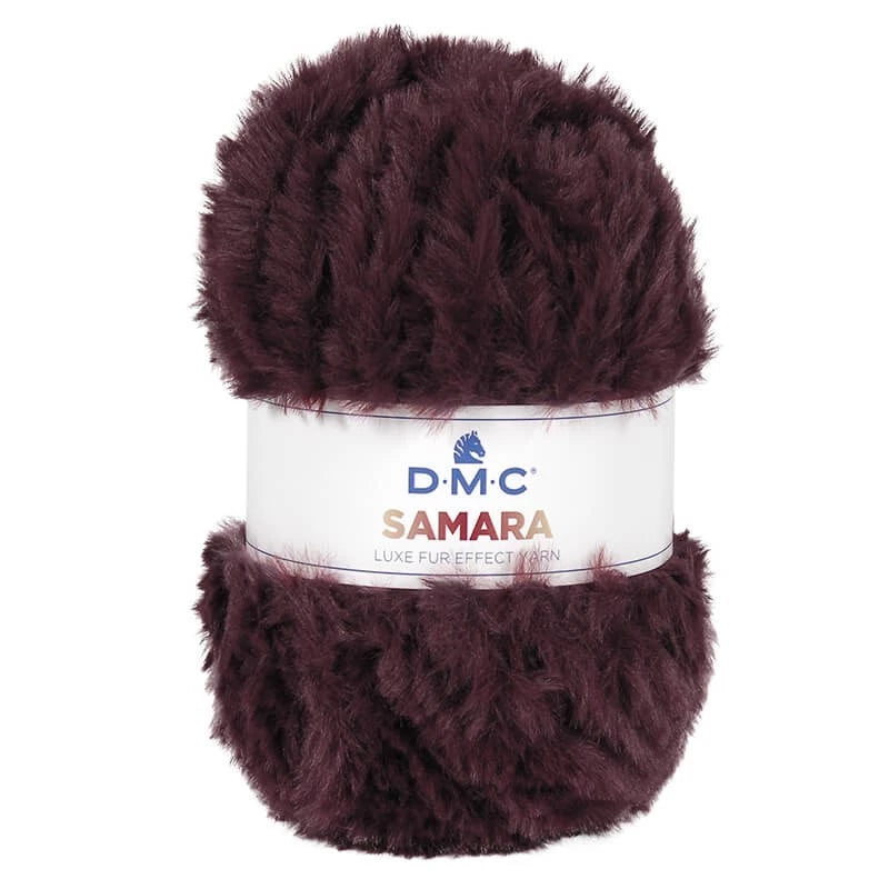 Samara de DMC - Lana Efecto Peluche para Prendas y Accesorios de Invierno