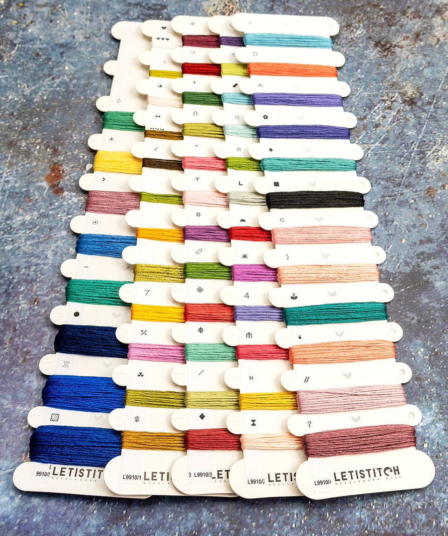 Kit de Punto de Cruz de Letistitch - L9910 Water Lily