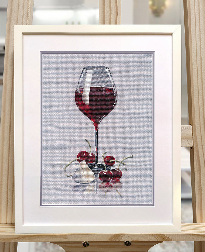 Kreuzstichset „Kirschabend“ 1601 Oven