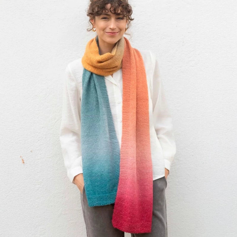 Katia Holi - Hilo Voluminoso con Efecto Multicolor para Accesorios de Moda