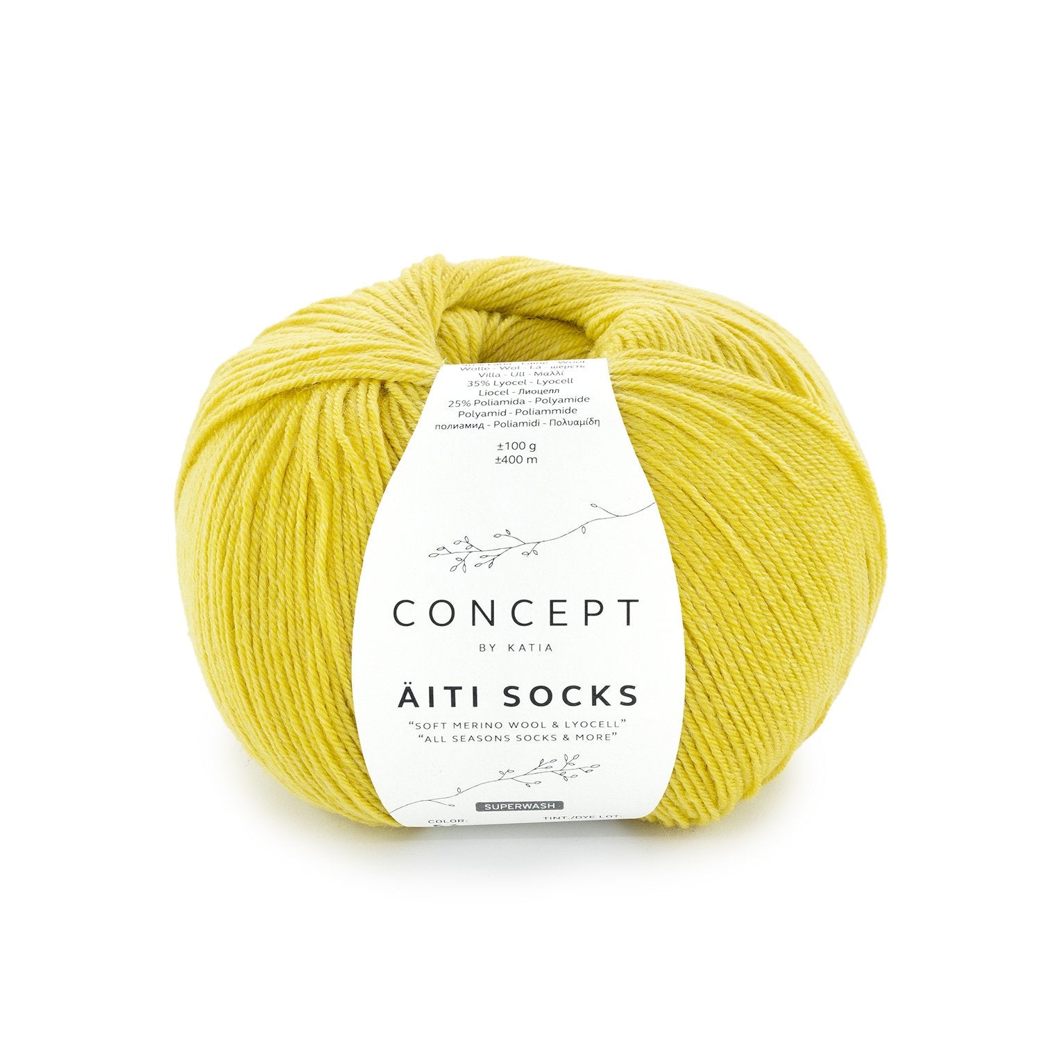 Lana Äiti Socks & More de Katia Concept - lana de edición limitada para calcetines