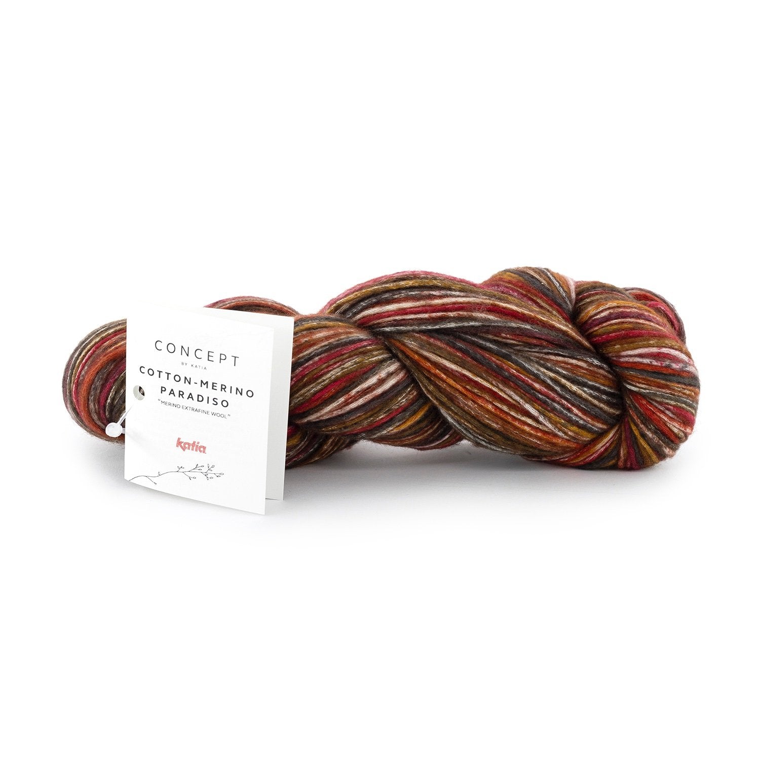 Katia Cotton-Merino Paradiso - Mezcla de Algodón y Merino Extrafino