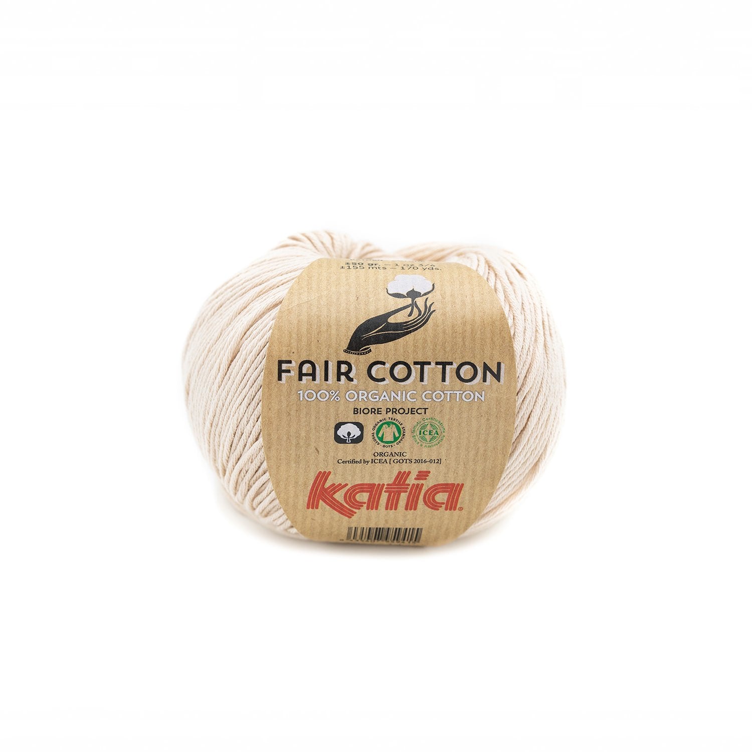 Fair Cotton de Katia - 100% algodón orgánico con certificación GOTS