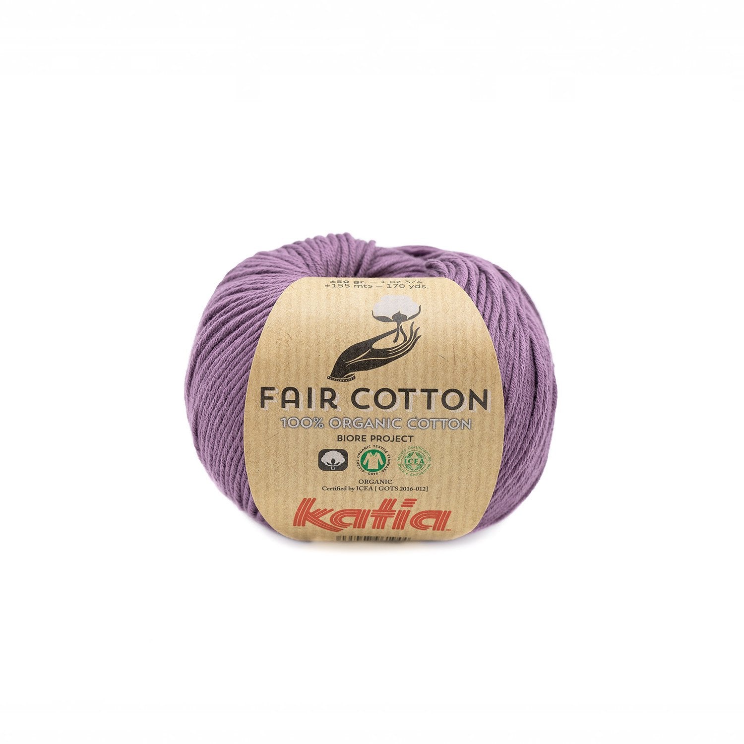 Fair Cotton de Katia - 100% algodón orgánico con certificación GOTS