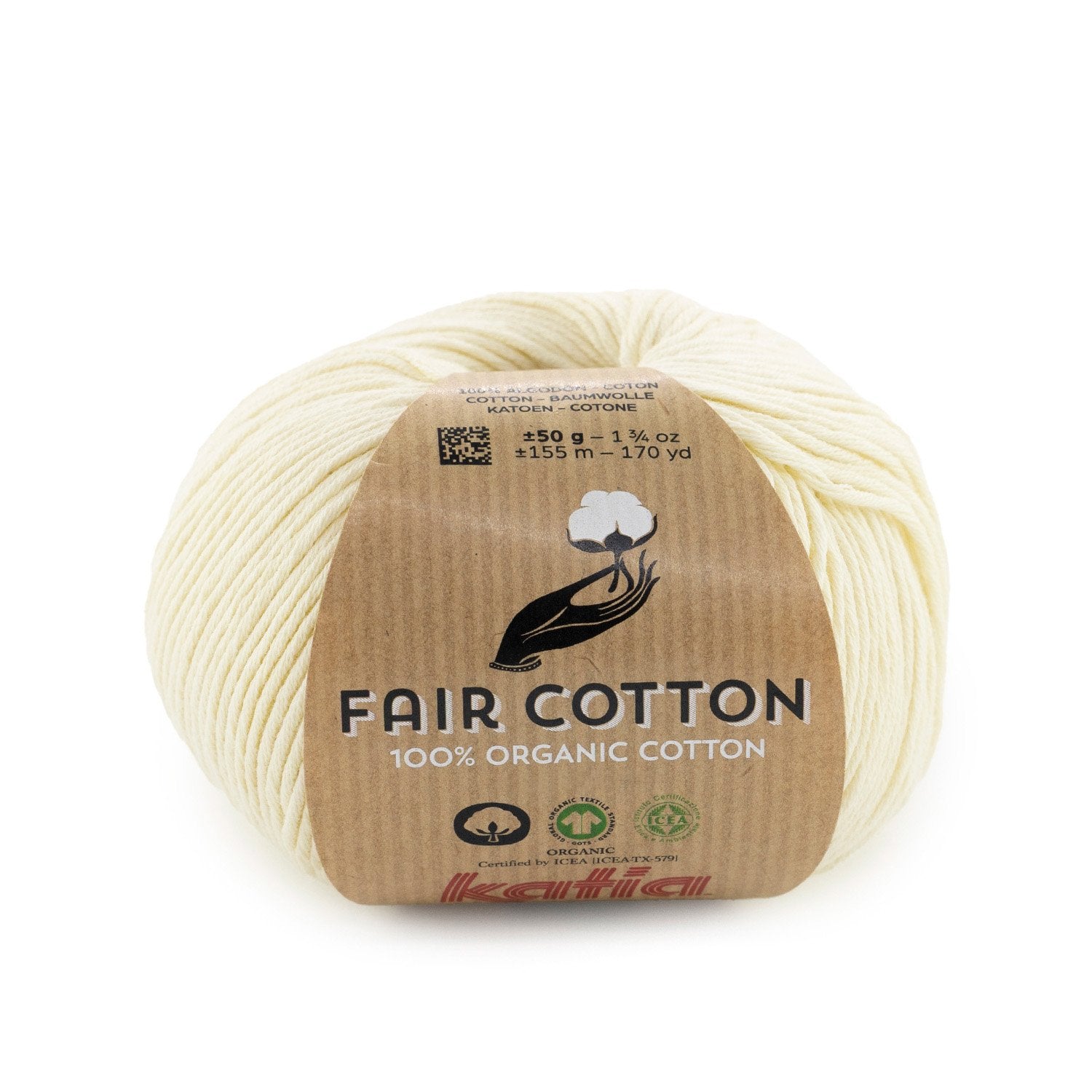 Fair Cotton de Katia - 100% algodón orgánico con certificación GOTS