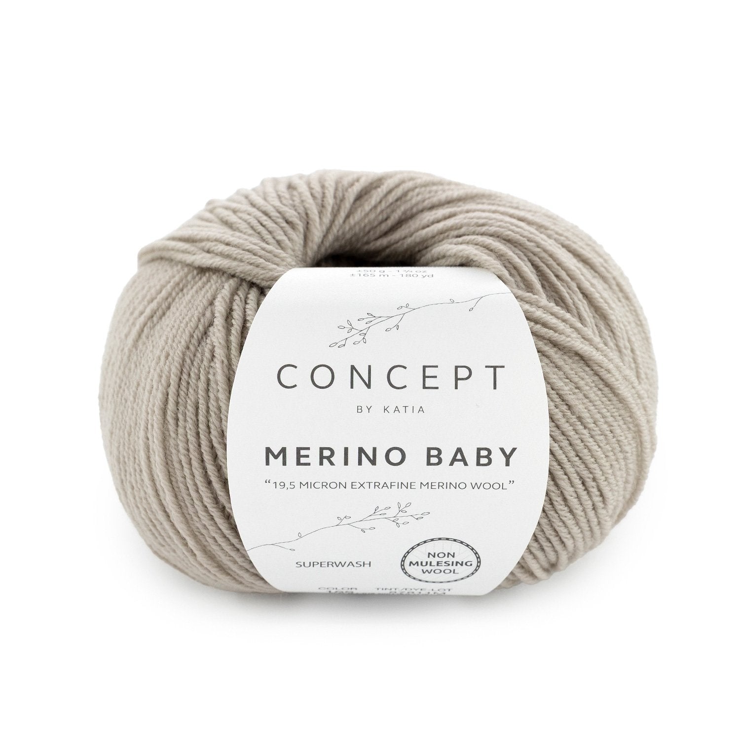 Katia Merino Baby - Lana suave para pieles delicadas de bebés y niños