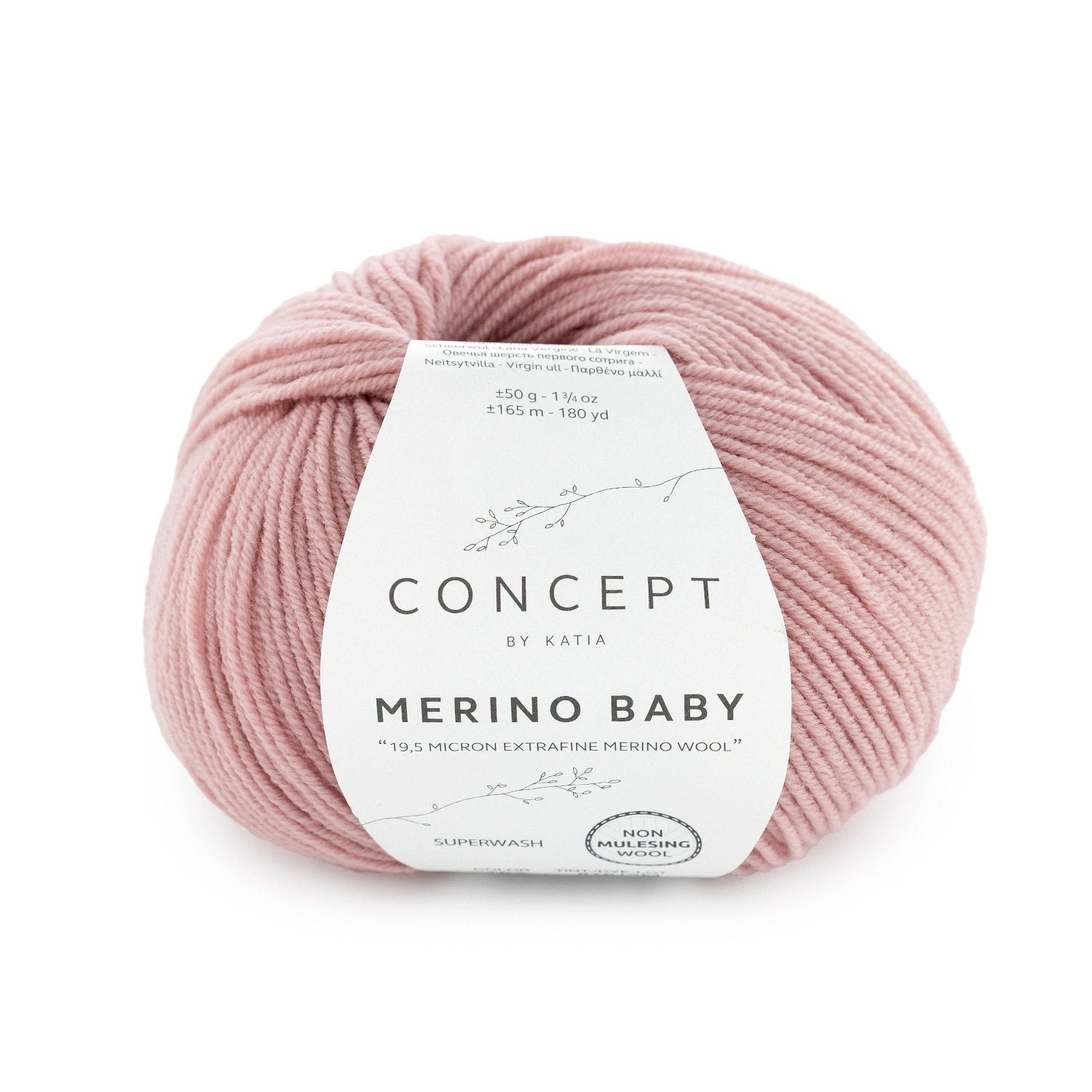 Katia Merino Baby - Lana suave para pieles delicadas de bebés y niños