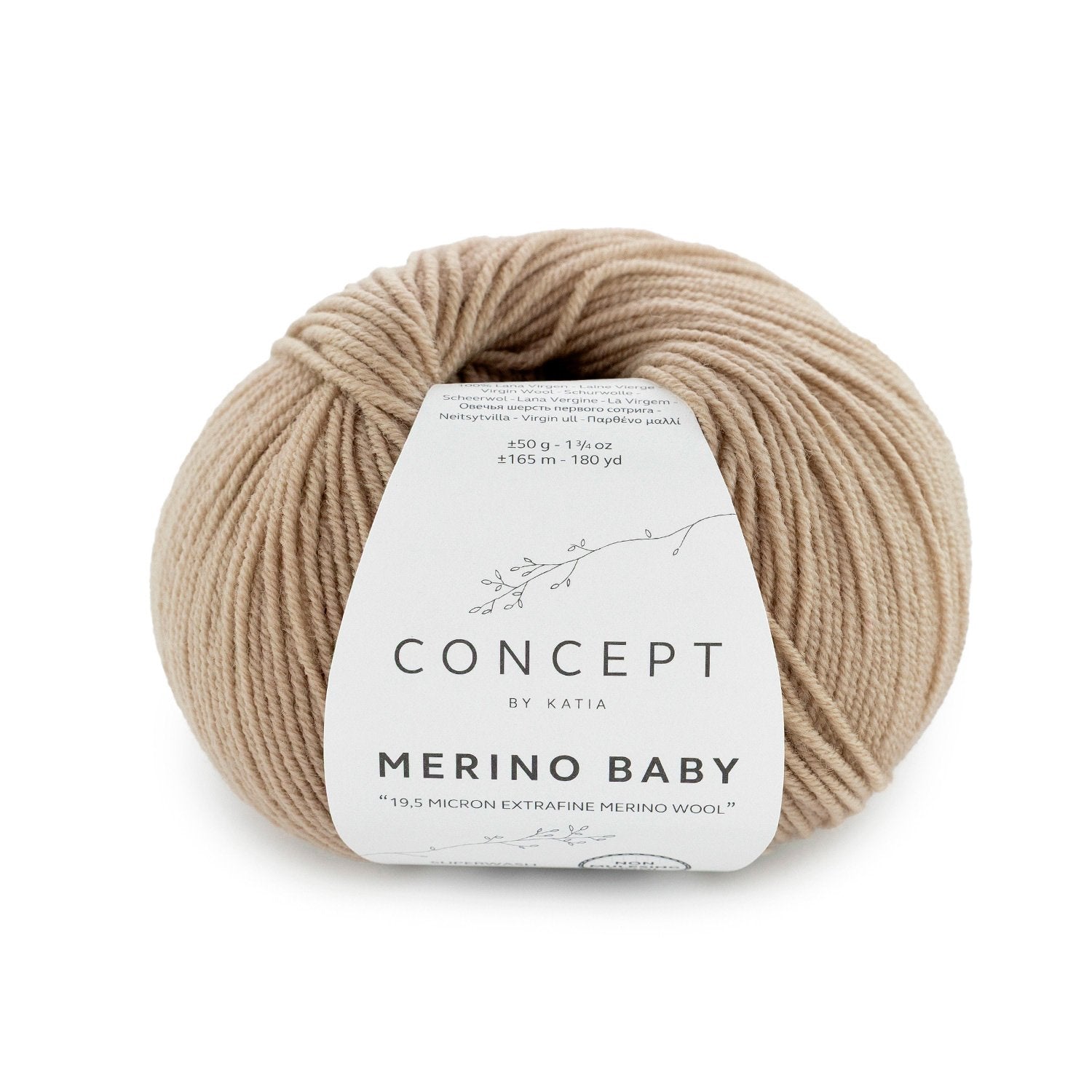 Katia Merino Baby - Lana suave para pieles delicadas de bebés y niños