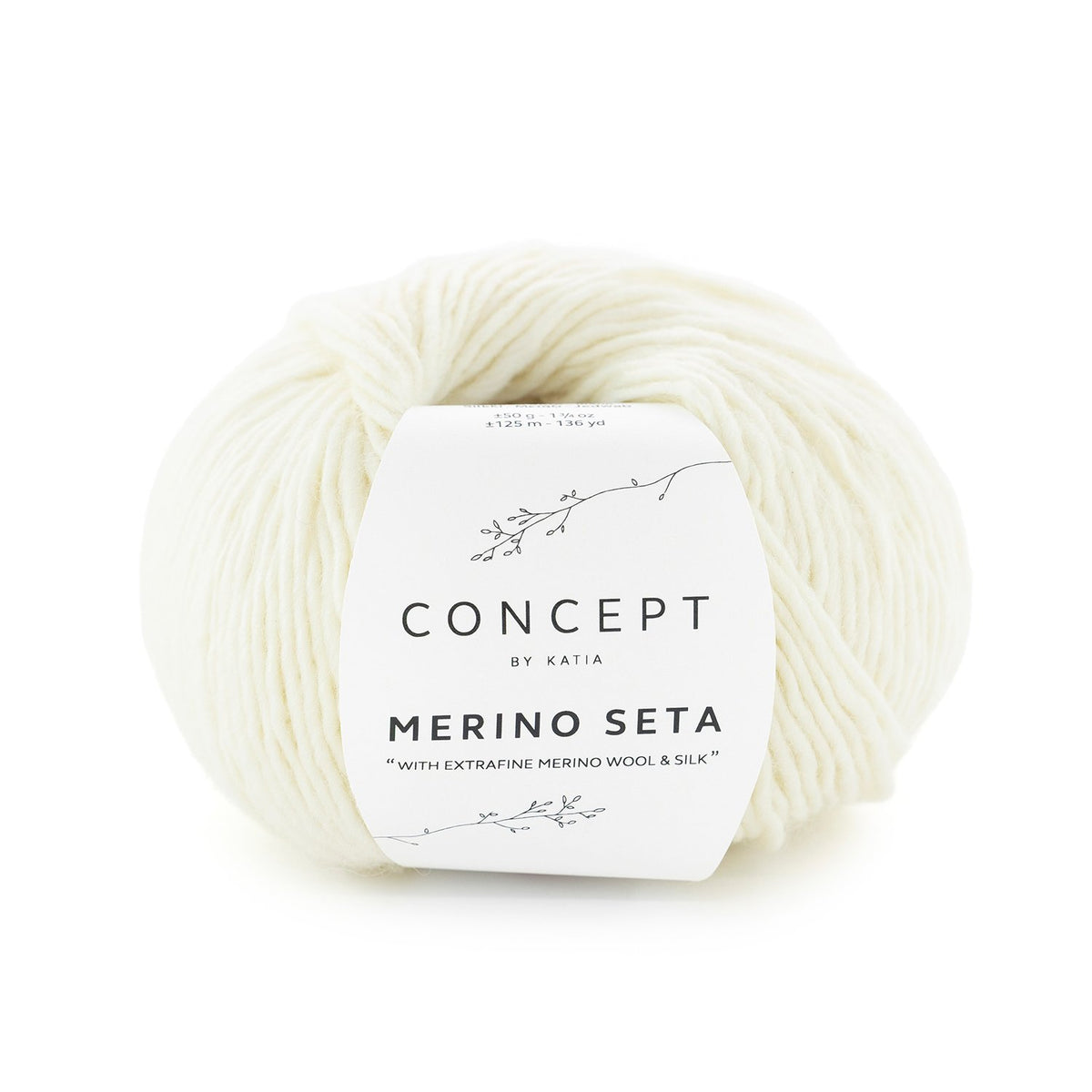 Merino Seta de Katia - Lana y seda de 50 g