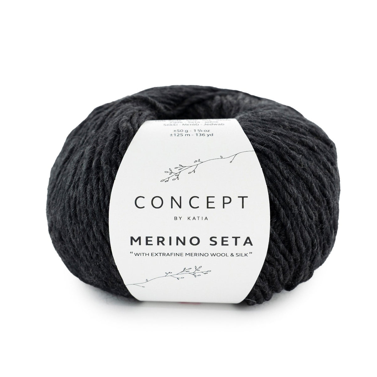 Merino Seta de Katia - Lana y seda de 50 g