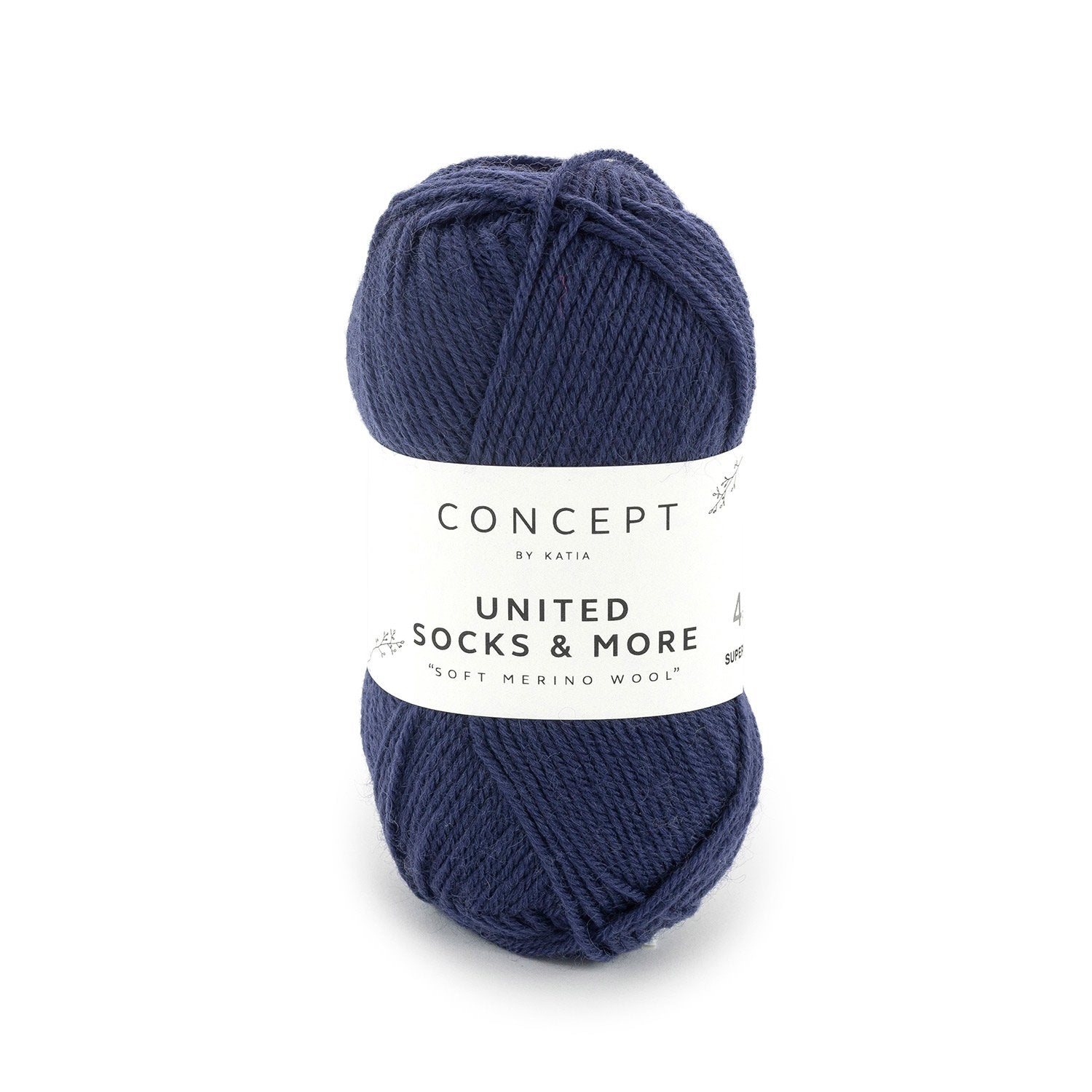 United Socks & More - Hilo Fino de Merino Superwash para Calcetines, Accesorios y Ropa Infantil