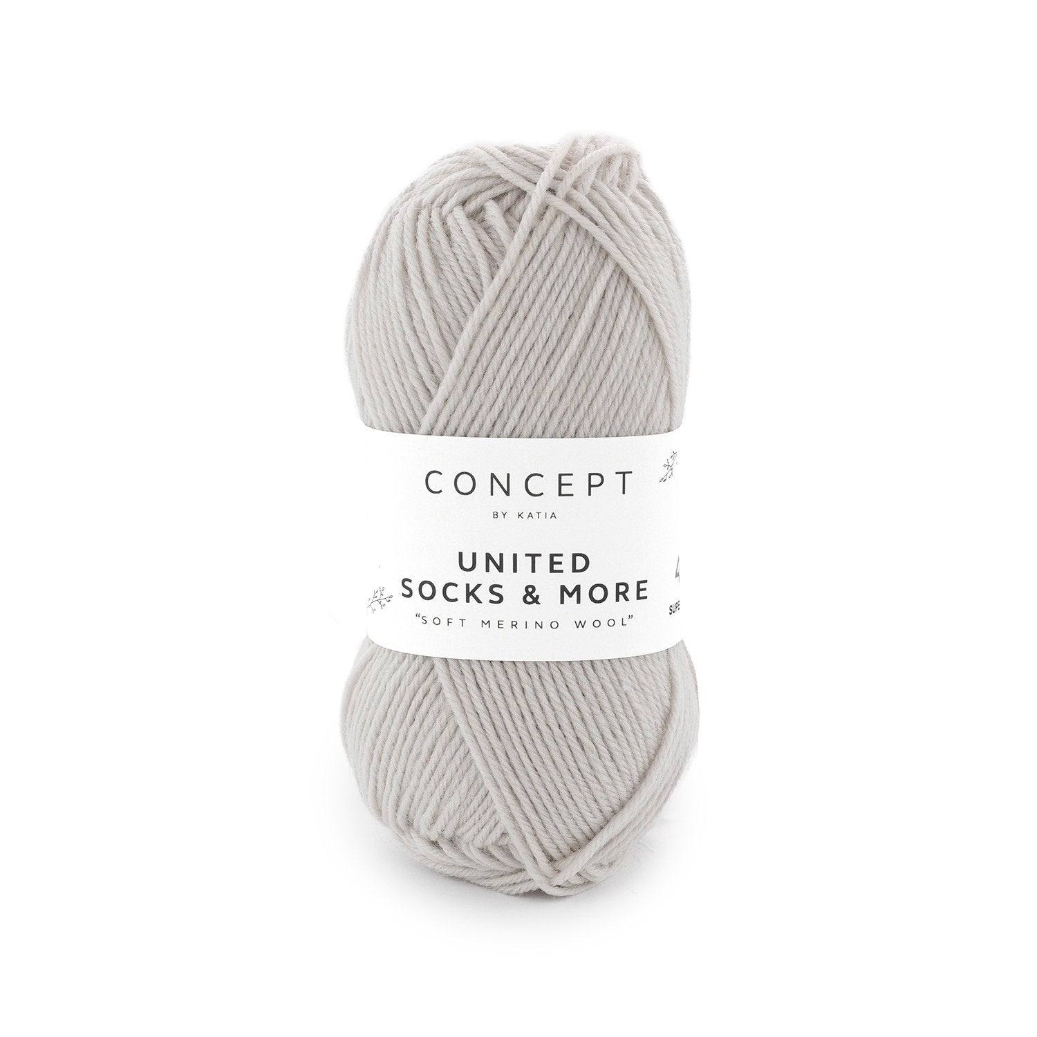 United Socks & More - Hilo Fino de Merino Superwash para Calcetines, Accesorios y Ropa Infantil
