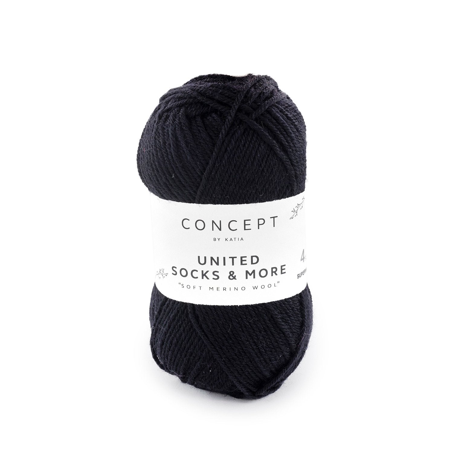 United Socks & More - Hilo Fino de Merino Superwash para Calcetines, Accesorios y Ropa Infantil
