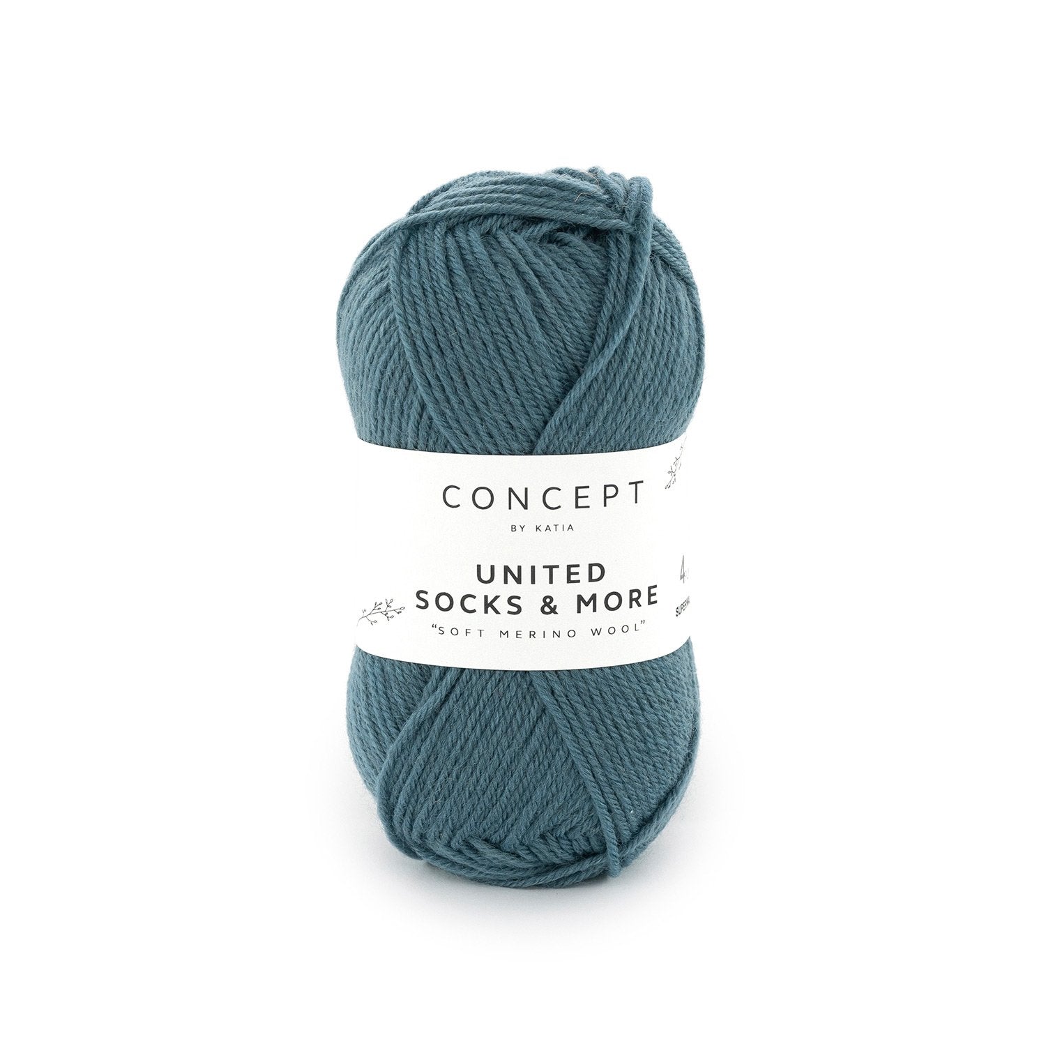 United Socks & More - Hilo Fino de Merino Superwash para Calcetines, Accesorios y Ropa Infantil