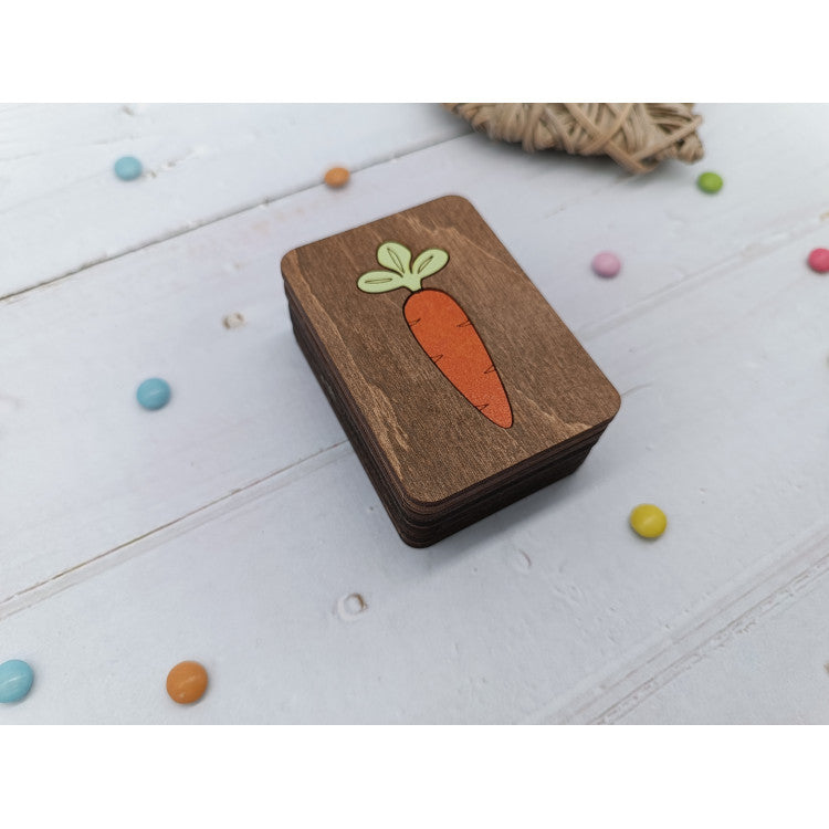 Carrot Wooden Organizer KF057/32 by Wizardi