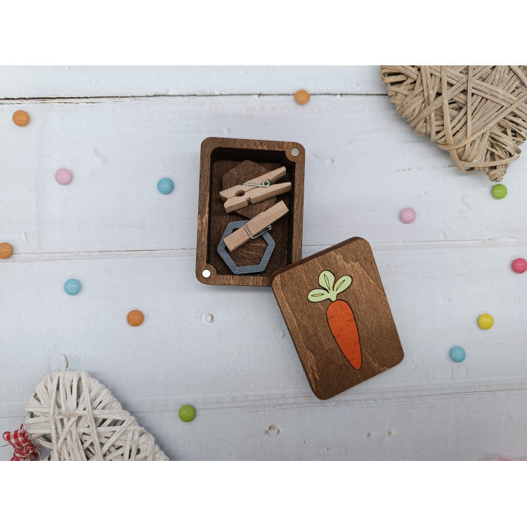 Carrot Wooden Organizer KF057/32 by Wizardi