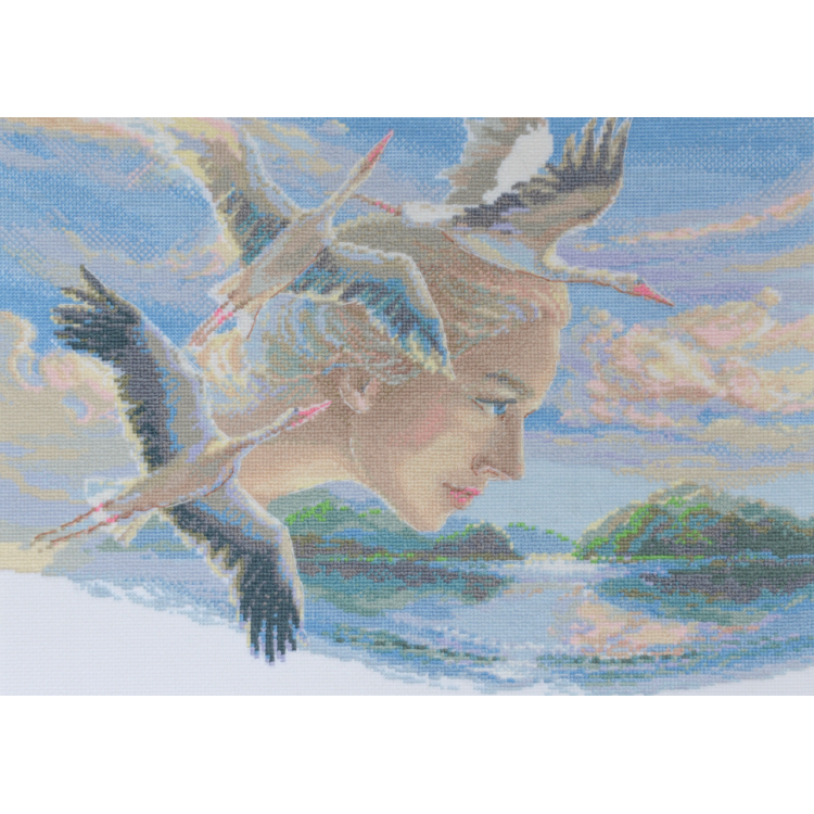 Kit de Punto de Cruz - Aine Collection "Mother Nature. Sky" A1002