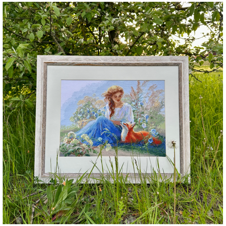 Kit de Punto de Cruz - Aine Collection "Mother Nature. Meadow" A1004