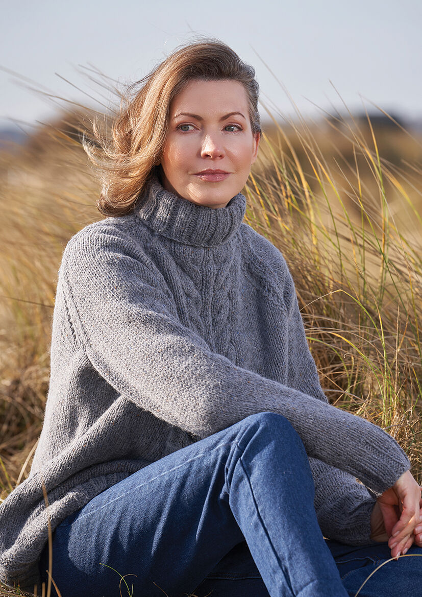 Lana Rowan Felted Tweed Aran - Calidez Rústica para Tejidos de Invierno