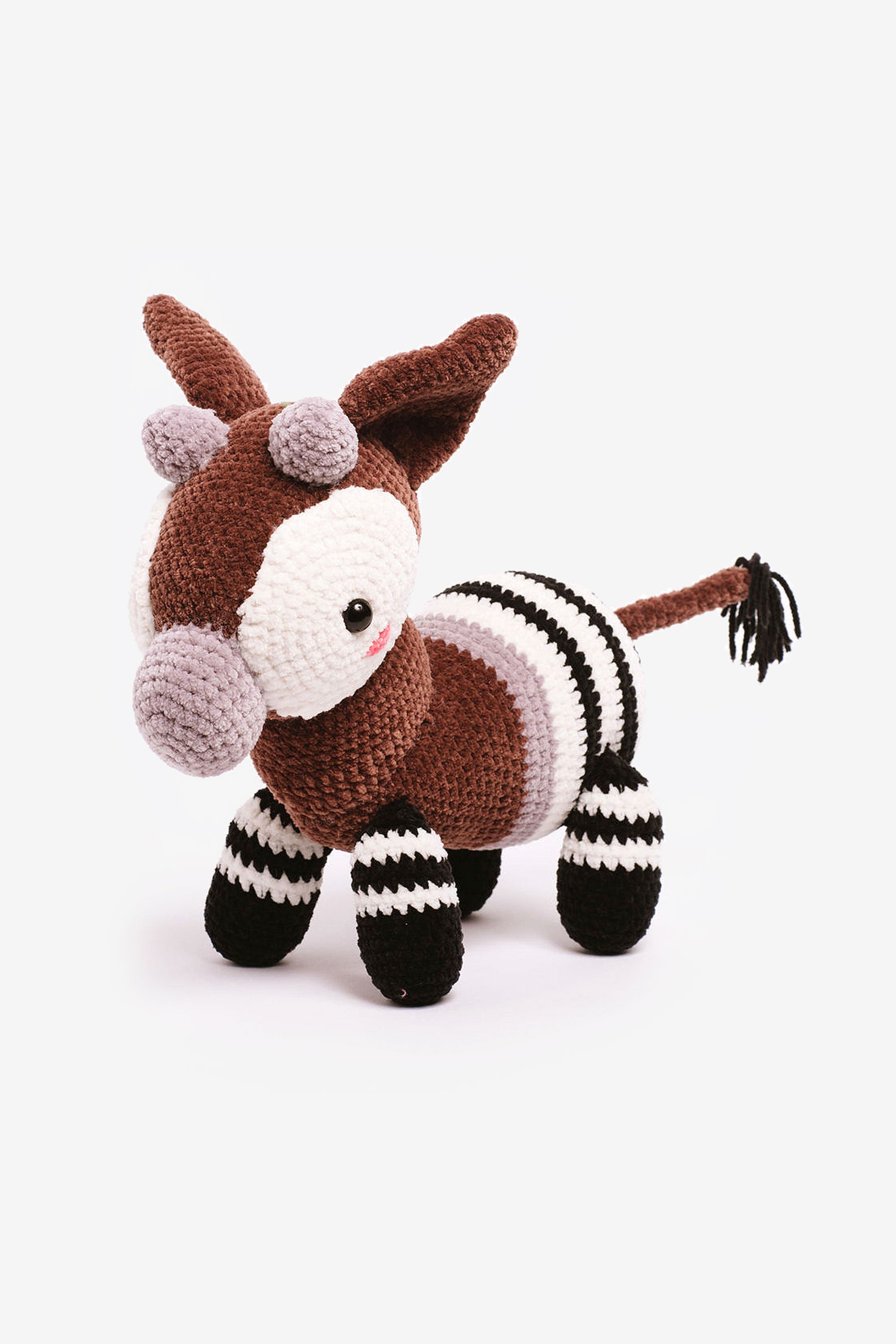Pattern Nº1 DMC Special Amigurumi Happy Chenille: Pattern Book to Knit Adorable Stuffed Animals