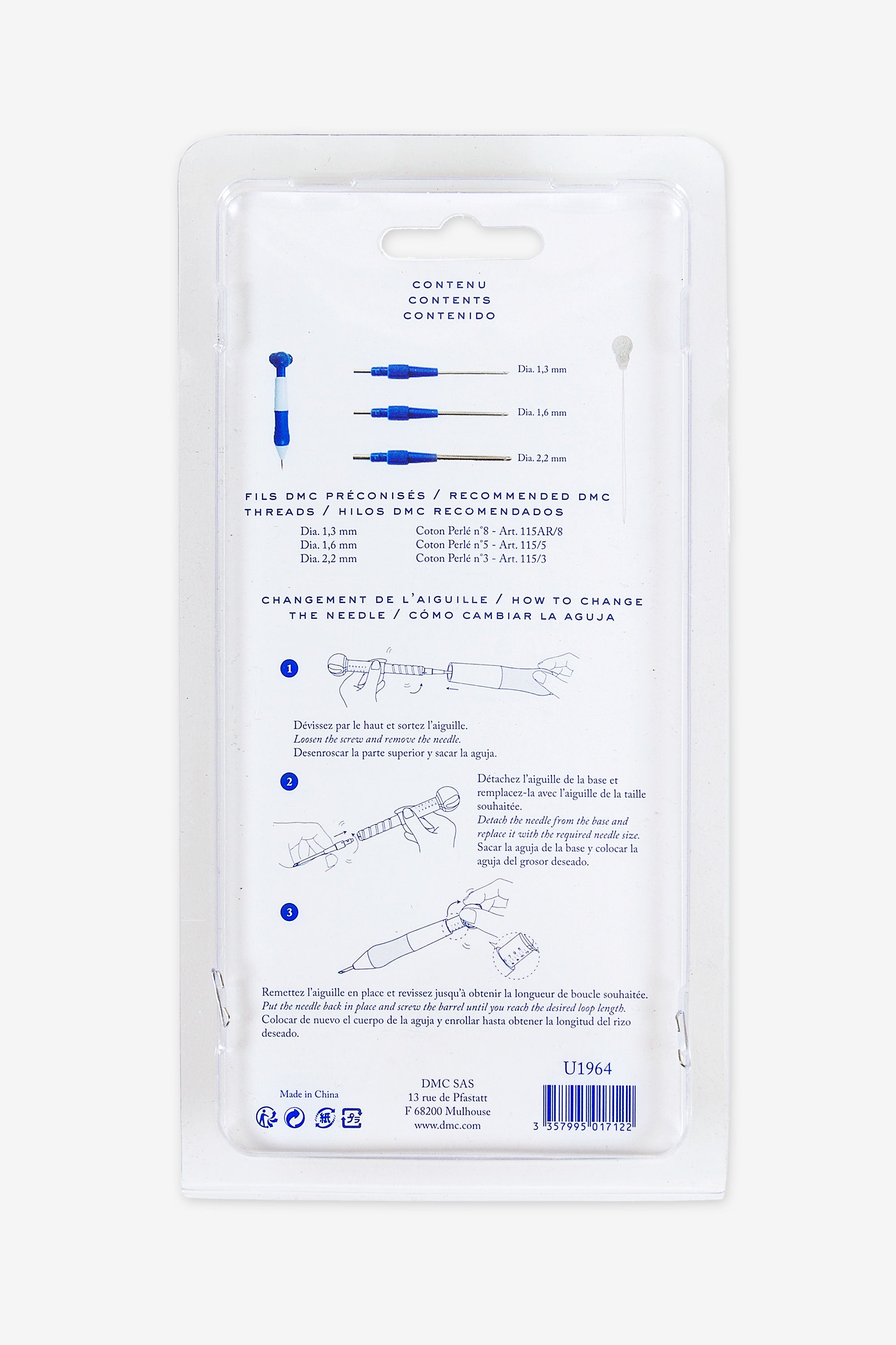 Prym punching needle for embroidery with 3D effect - Model 611708