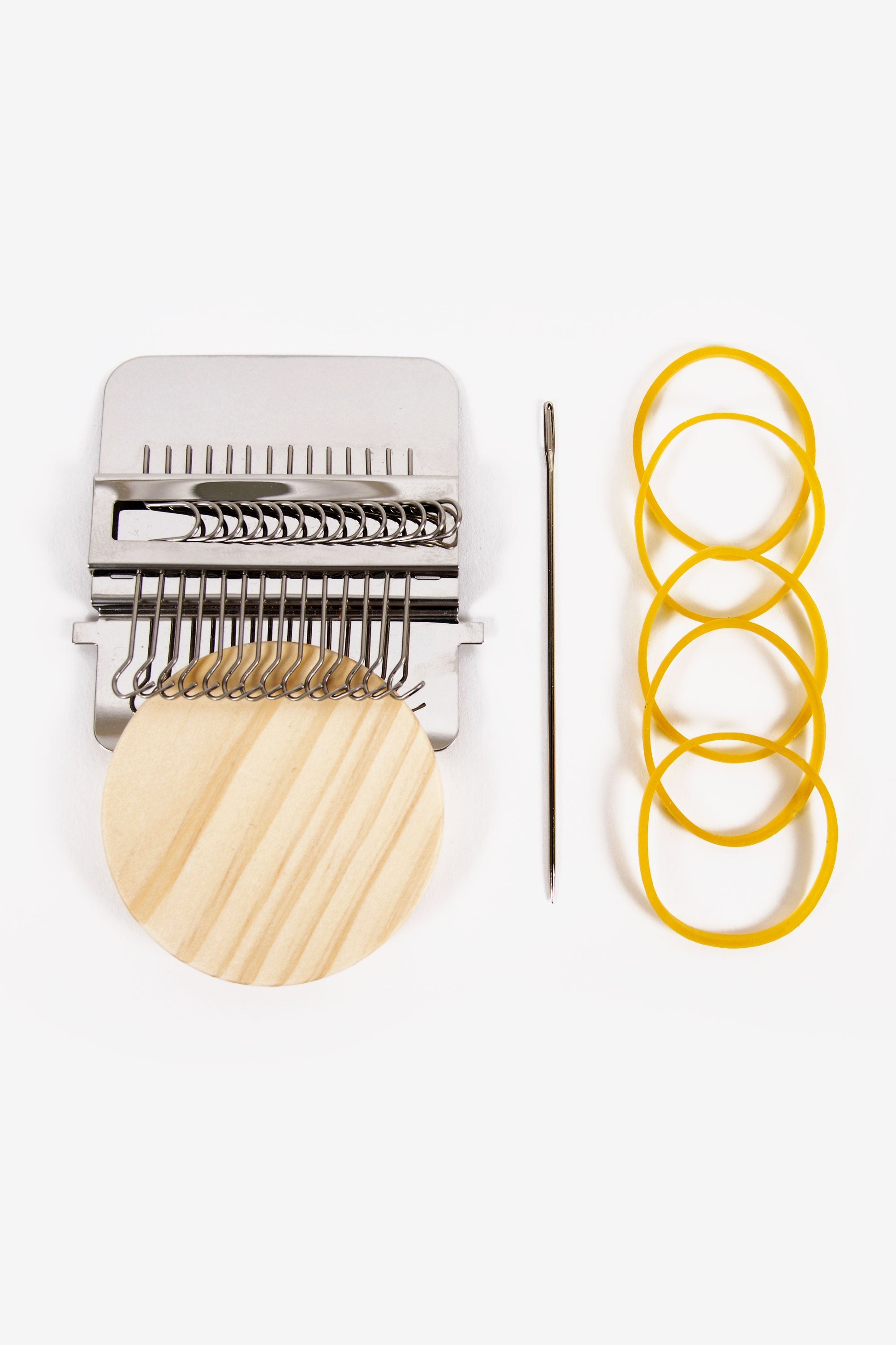 Kit de Tejido DMC: Mini Telar de 14 Ganchos para Creatividad y Reparaciones Sostenibles