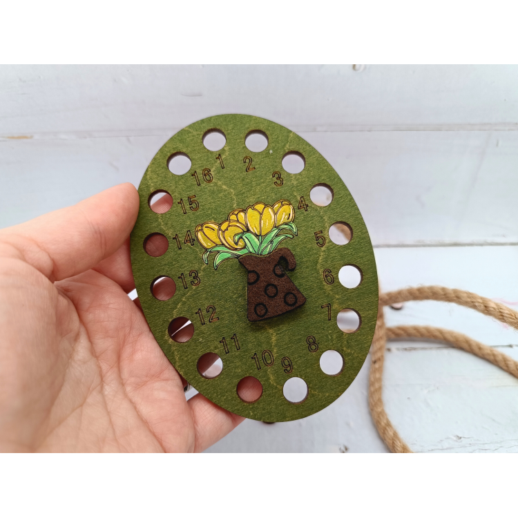 Organizador de Hilos KF017/120G “Tulipanes” – Kind Fox by Wizardi