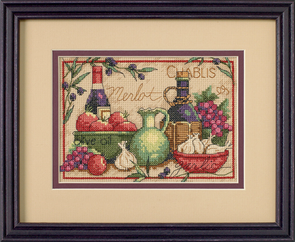 MEDITERRANE AROMEN – 65061 Maße – Kreuzstichset