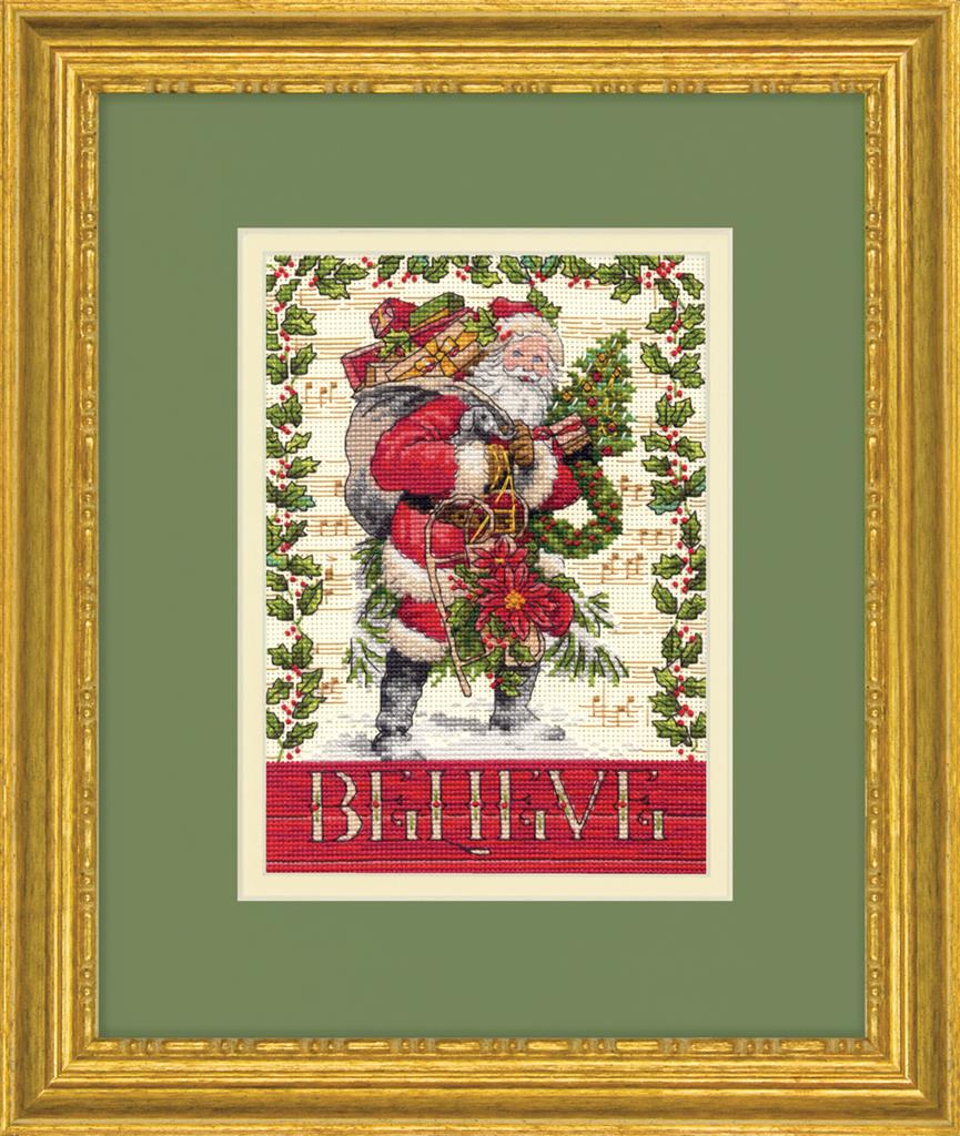 Believe in Santa – 70-08980 Dimensions – Kreuzstichset