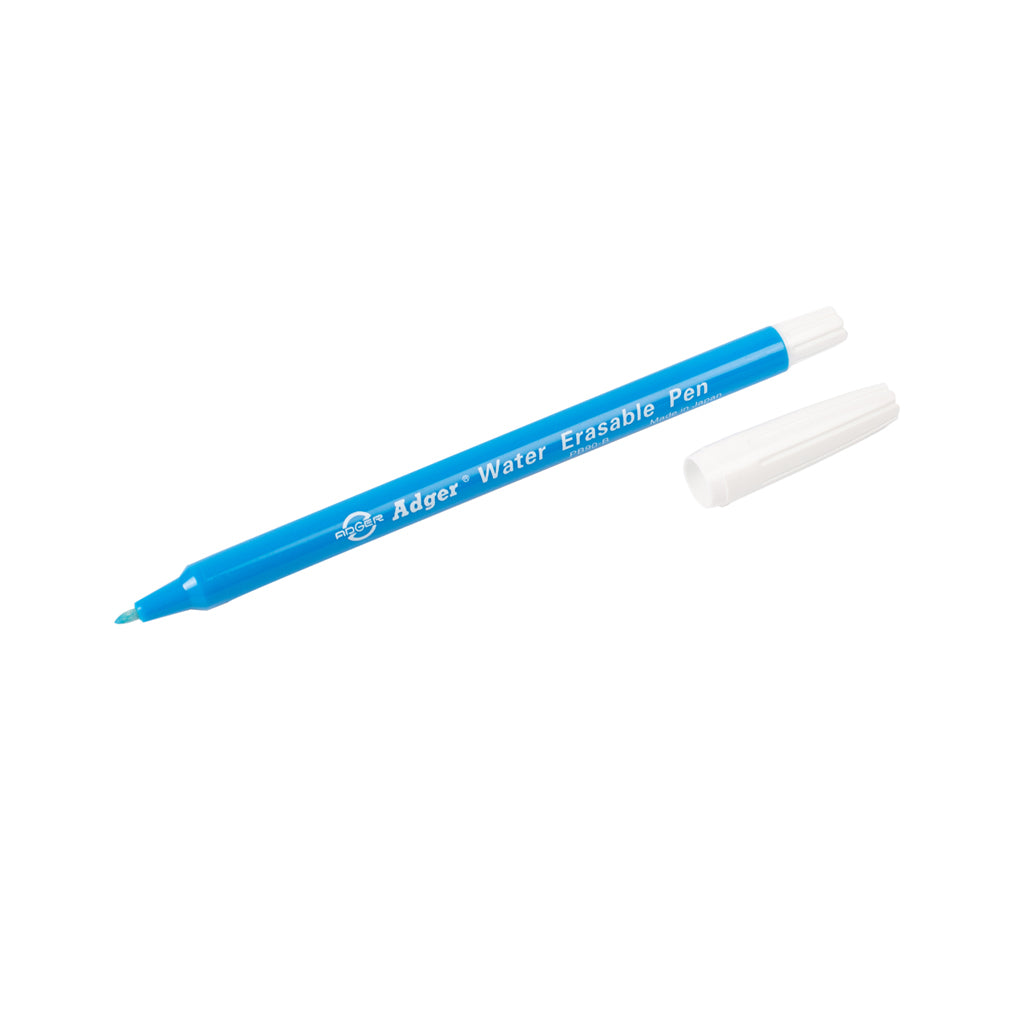 Bohin – Bolígrafo Marcador Lavable Azul (Water Erasable Marking Pen) – 1 unidad, Ref. 91794