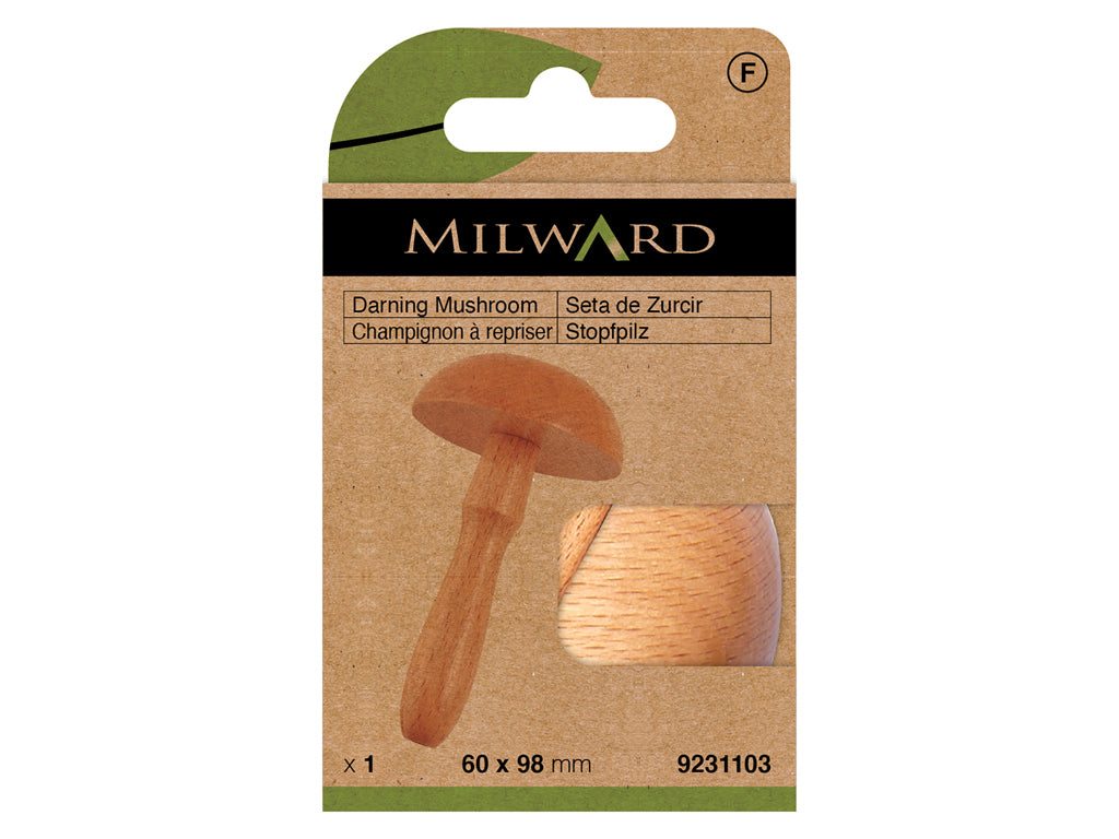 Stopfpilz aus Holz – Textilreparaturwerkzeug von Milward