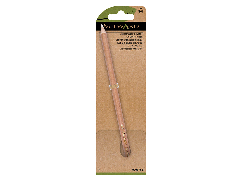 Milward Water Soluble Pencil 9299783 - Precise Marking and Easy Erasing in Your Sewing Projects
